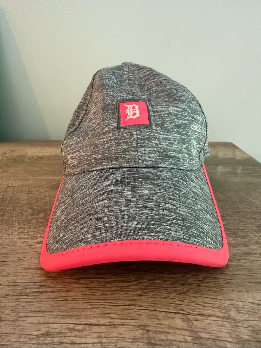 Detroit Tigers Baseball Cap with Pink Trim